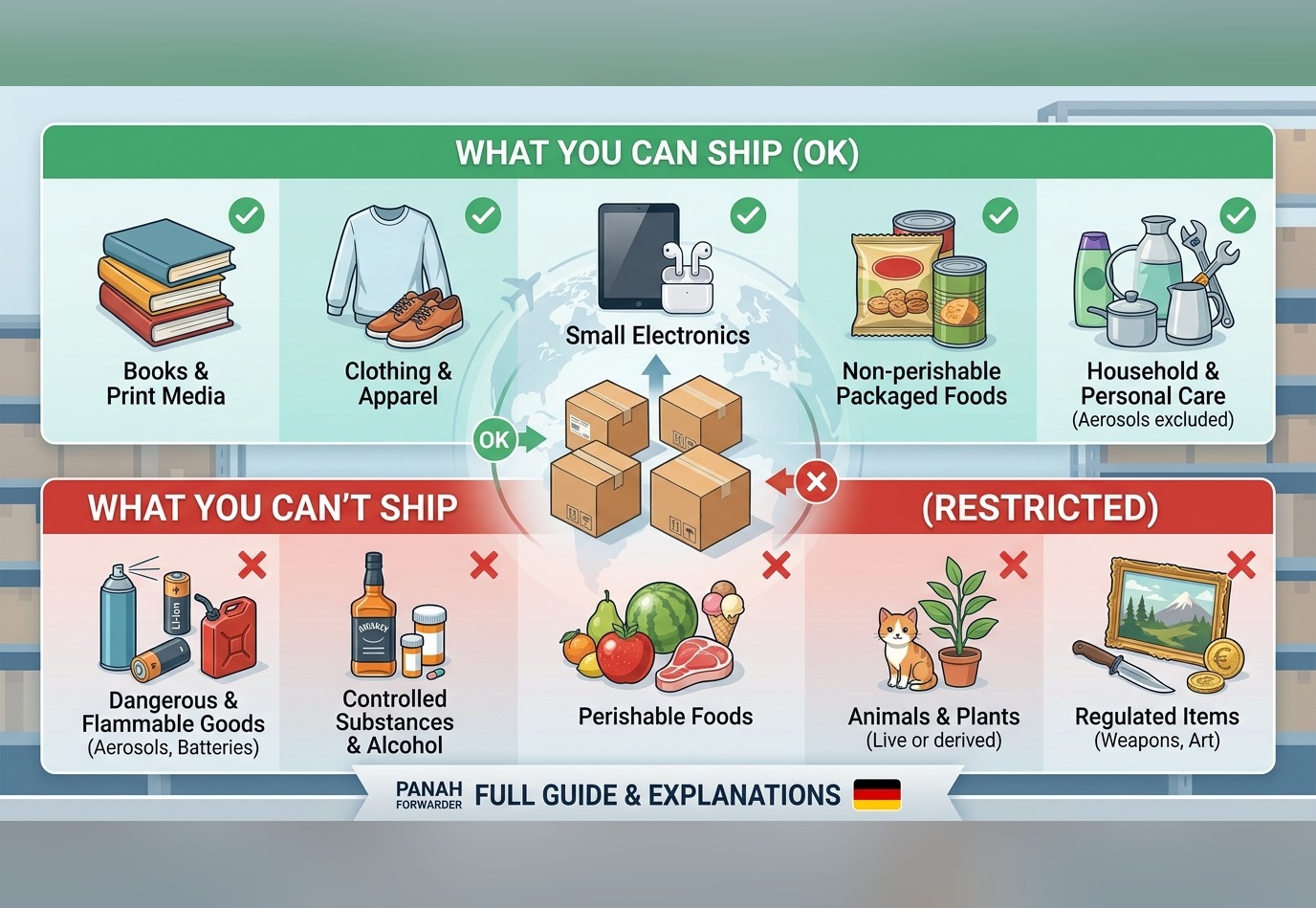 What You Can and Can't Ship Internationally: A Simple Guide