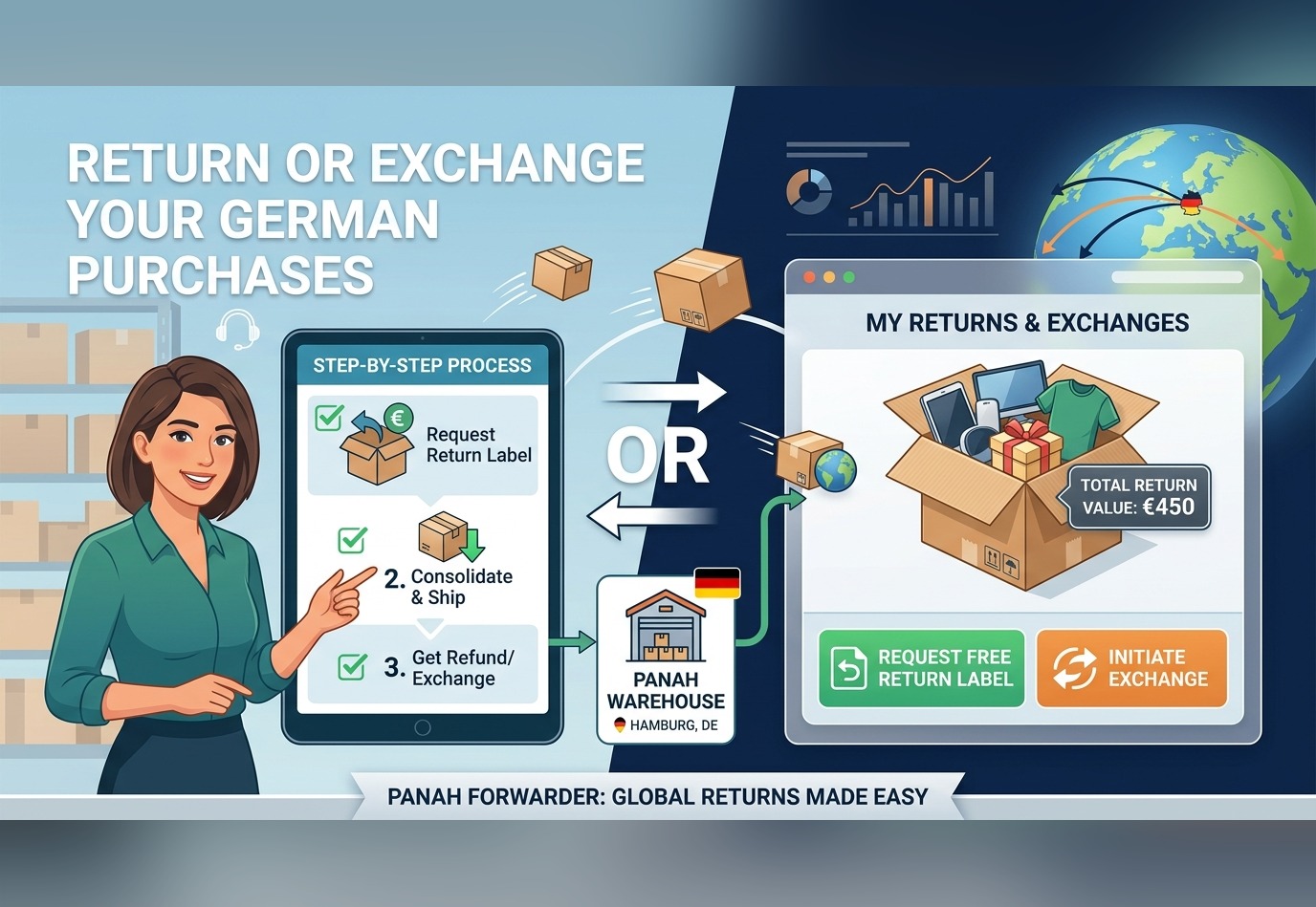 How to Return or Exchange an Item You Bought from a German Store