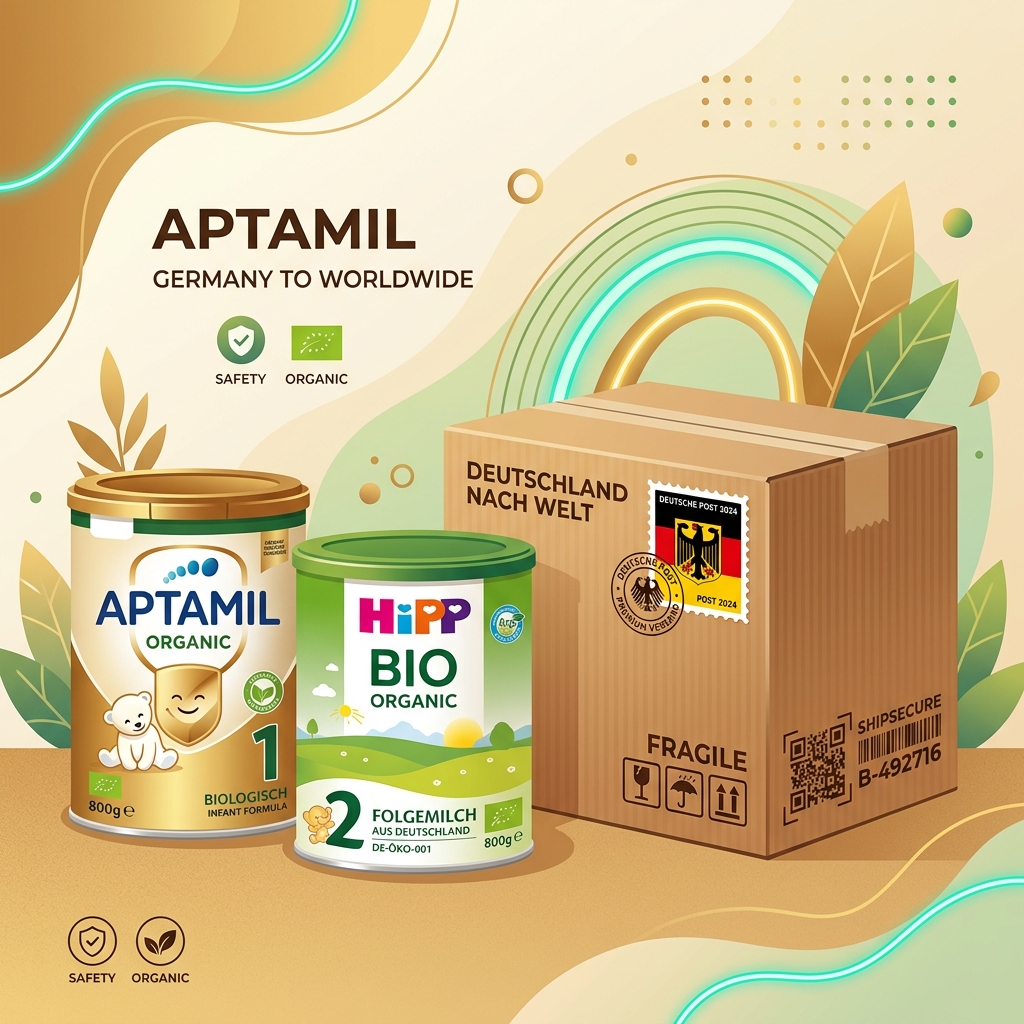 How to Buy Authentic German Baby Formula (Aptamil & HiPP) & Ship Worldwide
